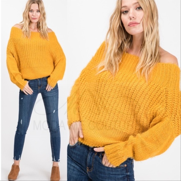 EVELYN So Soft Sweater-Yellow - Picture 3 of 4